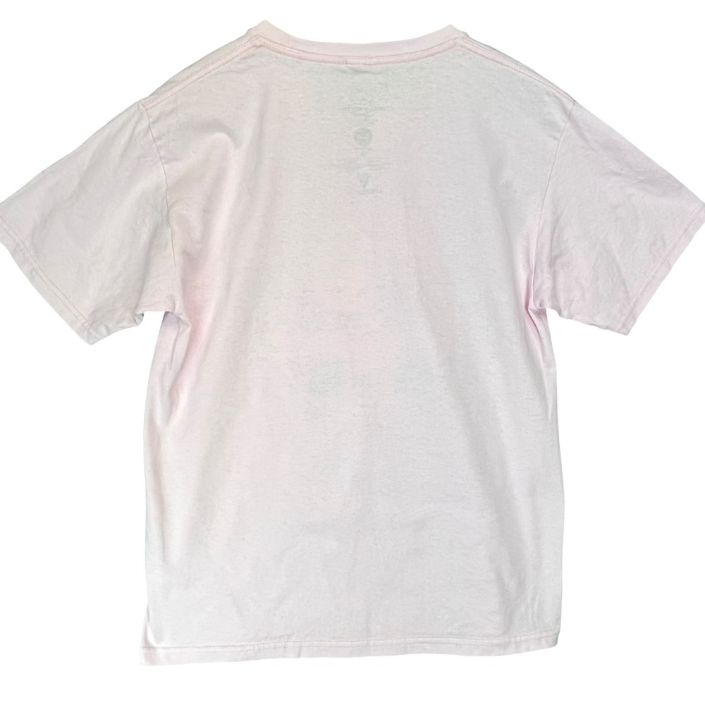 Hello Kitty Women's T-Shirt Pink Car Graphic Print Sanrio Medium - Picture 2 of 4